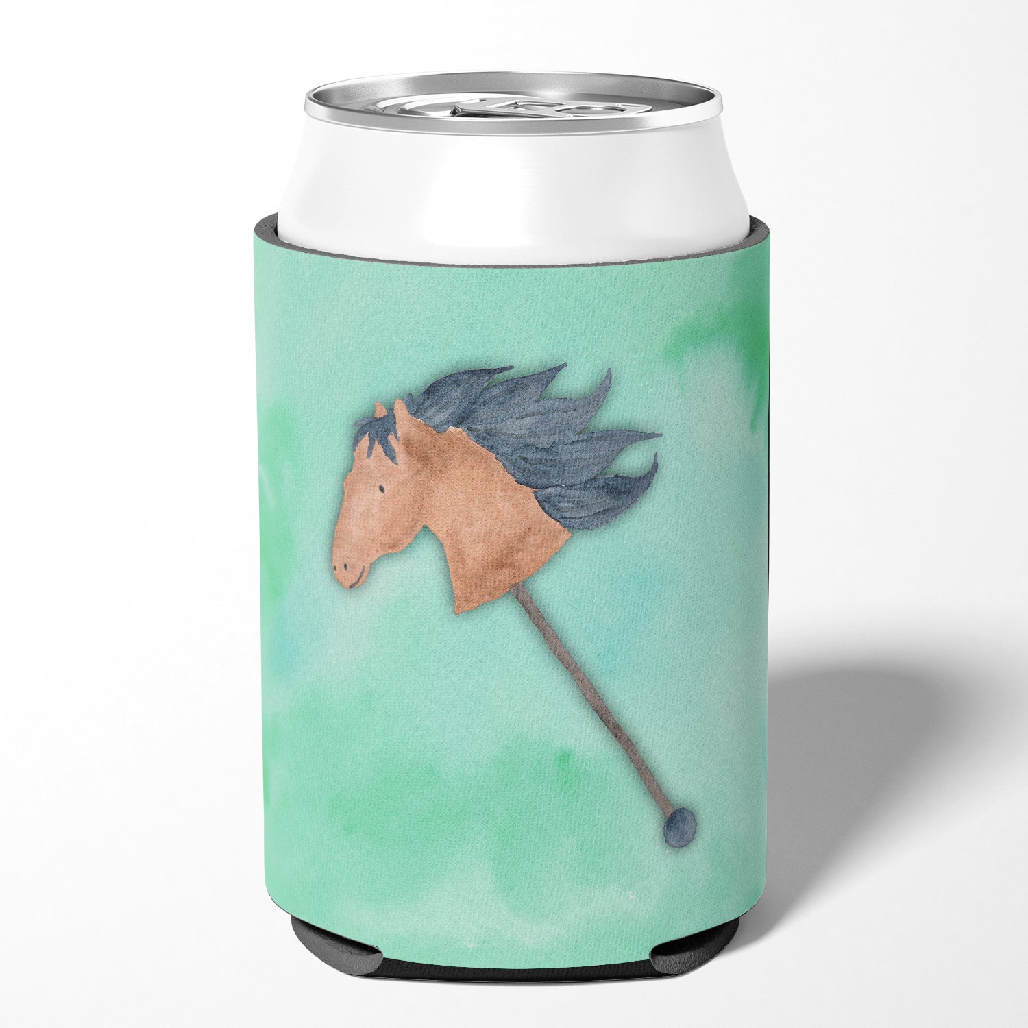 Stick Horse Watercolor Can or Bottle Hugger BB7366CC