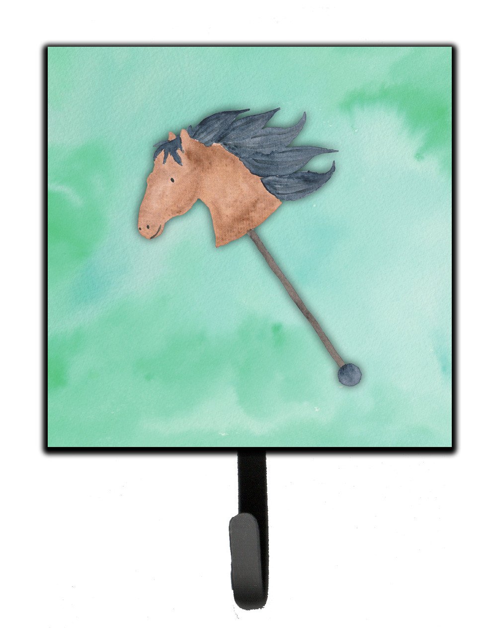 Stick Horse Watercolor Leash or Key Holder BB7366SH4 by Caroline&#39;s Treasures