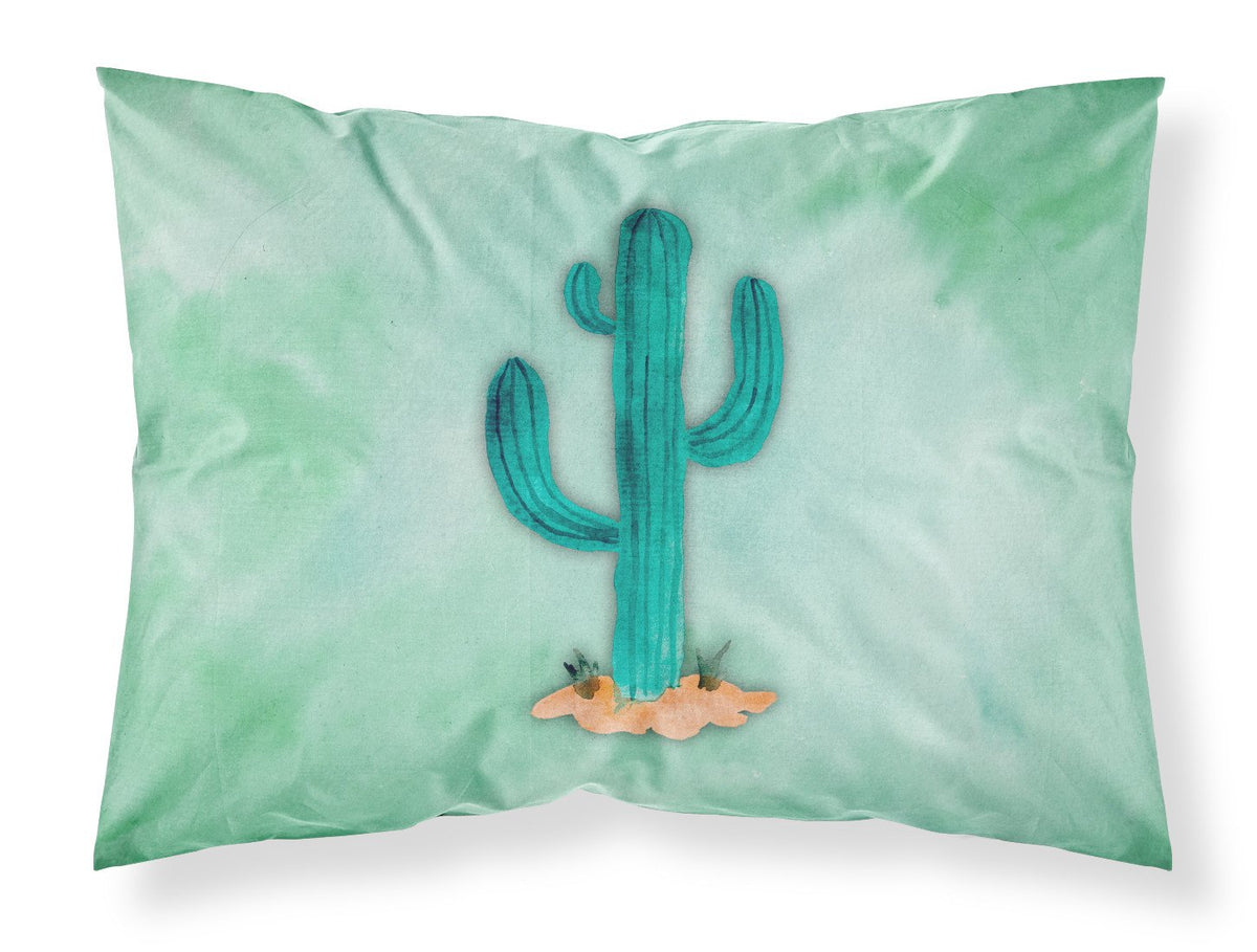 Western Cactus Watercolor Fabric Standard Pillowcase BB7369PILLOWCASE by Caroline&#39;s Treasures
