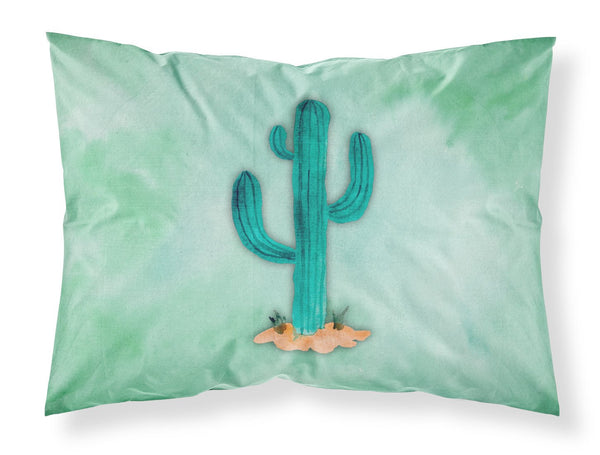 Western Cactus Watercolor Fabric Standard Pillowcase BB7369PILLOWCASE by Caroline's Treasures