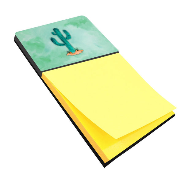 Western Cactus Watercolor Sticky Note Holder BB7369SN by Caroline's Treasures