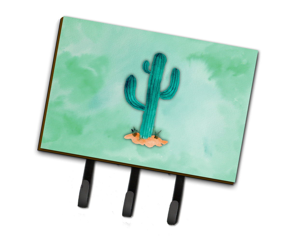 Western Cactus Watercolor Leash or Key Holder BB7369TH68  the-store.com.