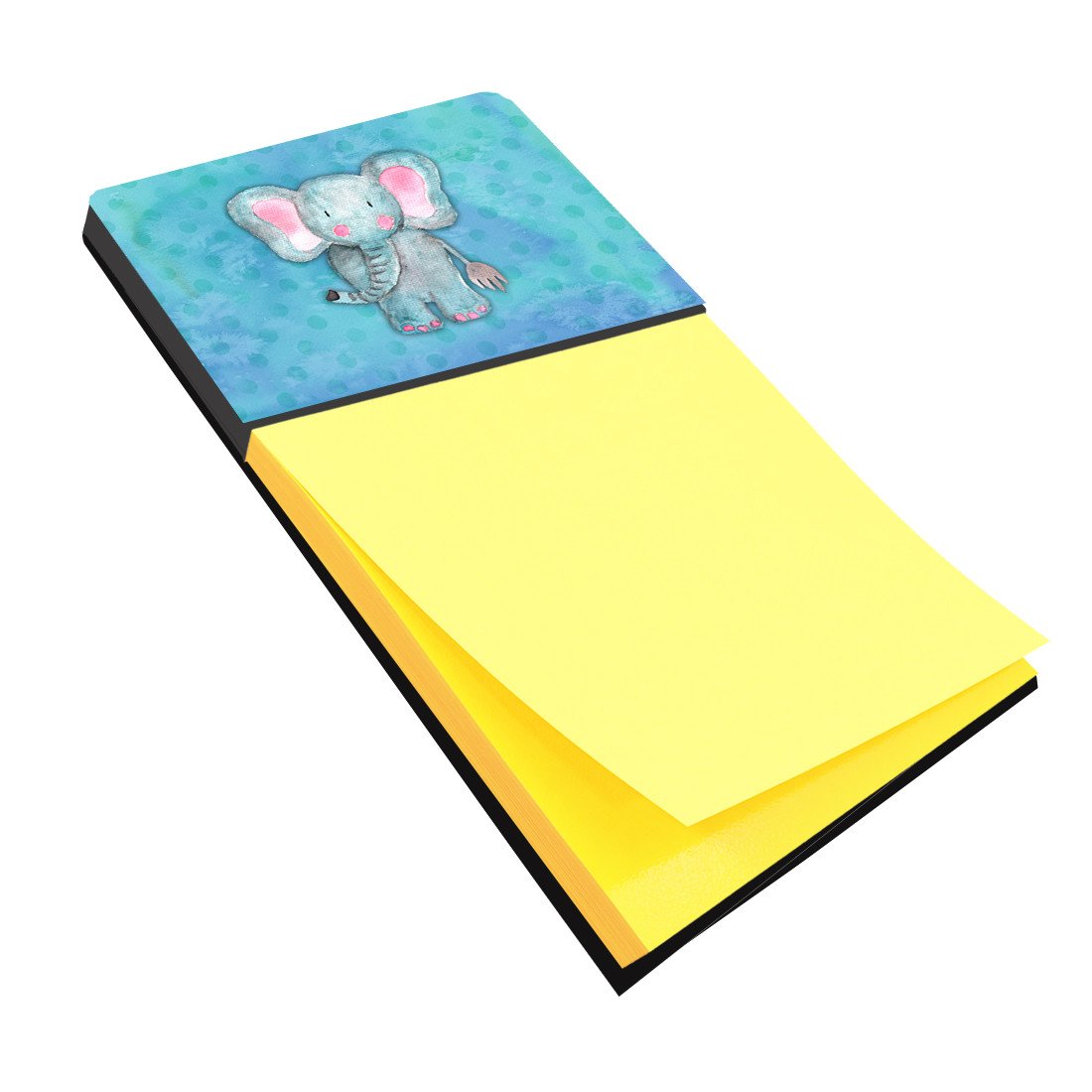 Blue Elepant Watercolor Sticky Note Holder BB7372SN by Caroline's Treasures