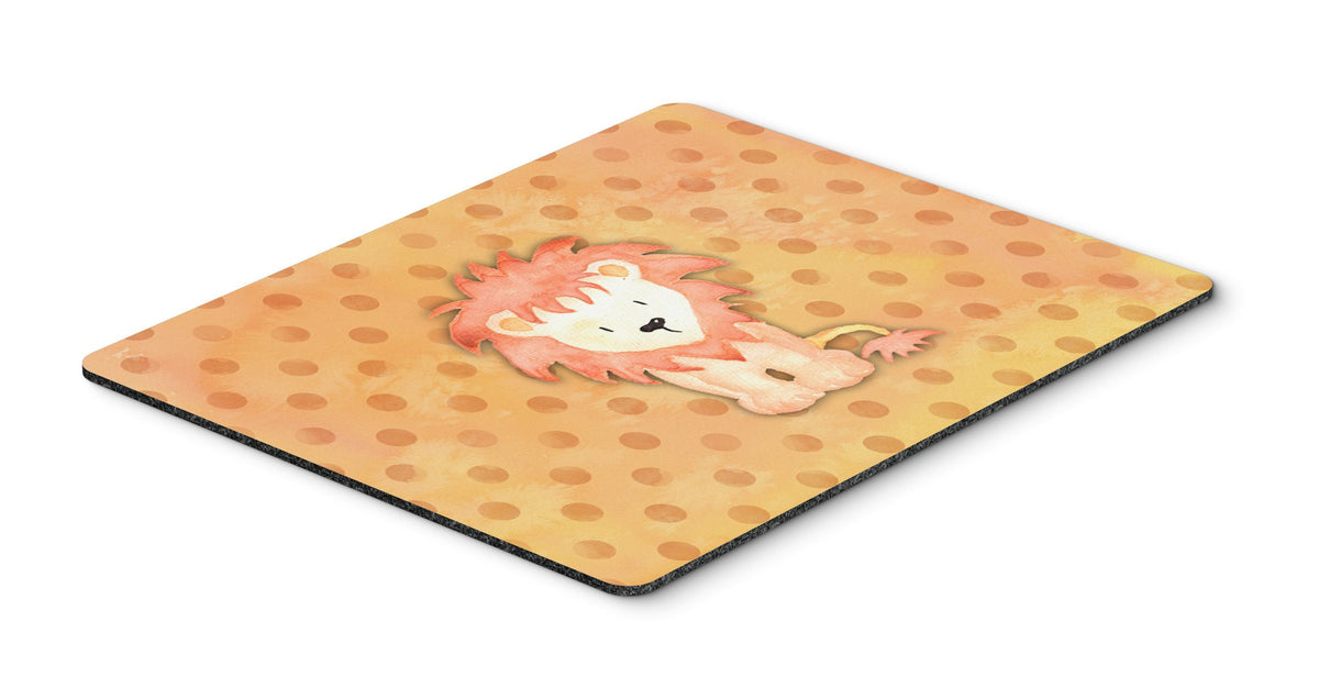 Polkadot Lion Watercolor Mouse Pad, Hot Pad or Trivet BB7374MP by Caroline&#39;s Treasures
