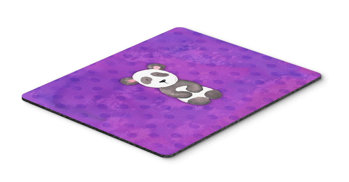 Polkadot Panda Bear Watercolor Mouse Pad, Hot Pad or Trivet BB7375MP by Caroline&#39;s Treasures