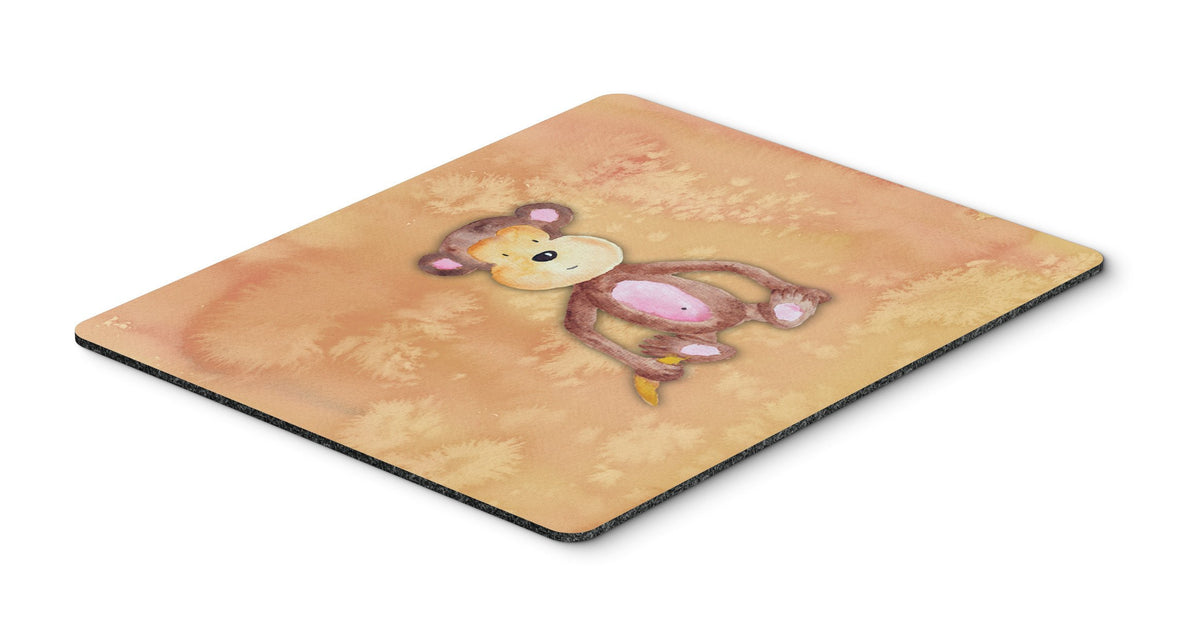 Monkey Watercolor Mouse Pad, Hot Pad or Trivet BB7380MP by Caroline&#39;s Treasures
