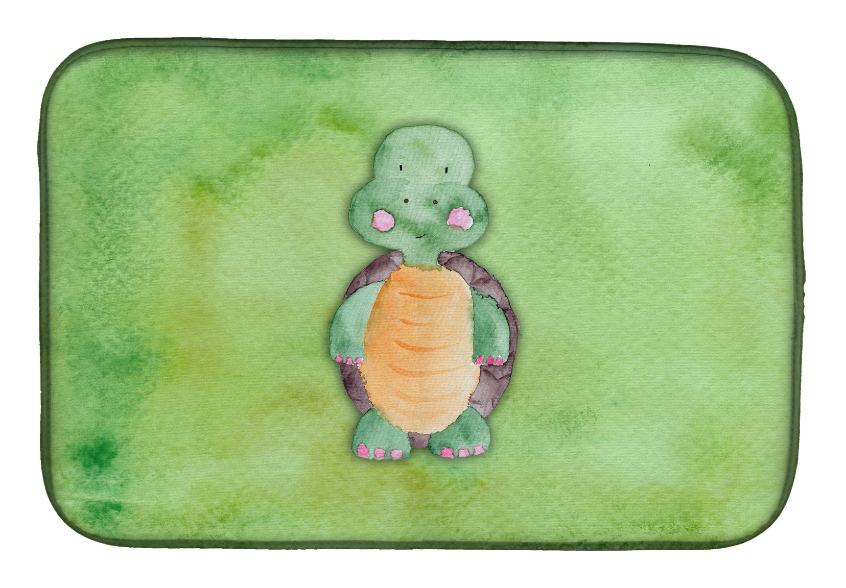 Turtle Watercolor Dish Drying Mat BB7382DDM  the-store.com.