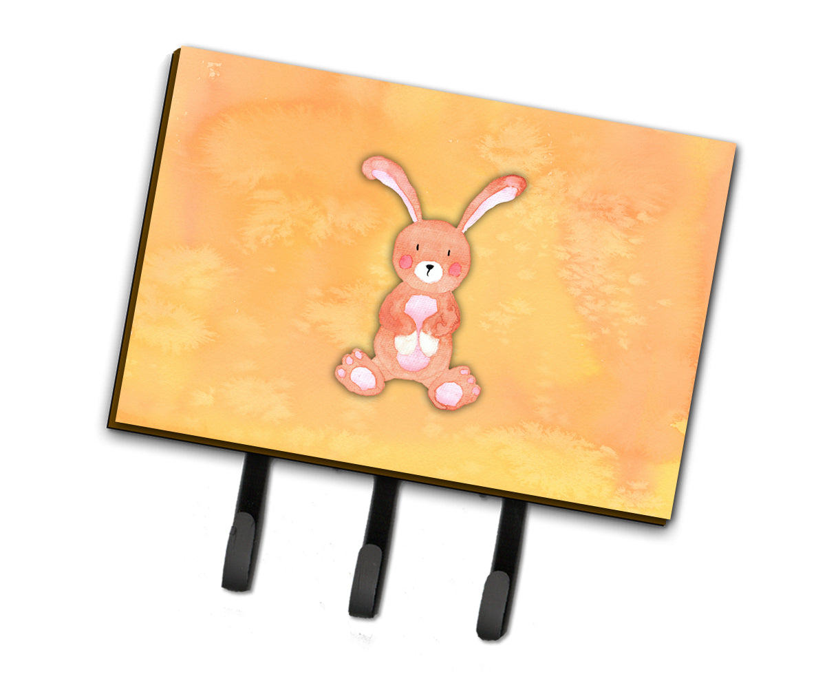 Rabbit Watercolor Leash or Key Holder