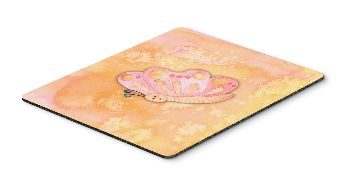 Butterfly Watercolor Mouse Pad, Hot Pad or Trivet BB7384MP by Caroline&#39;s Treasures
