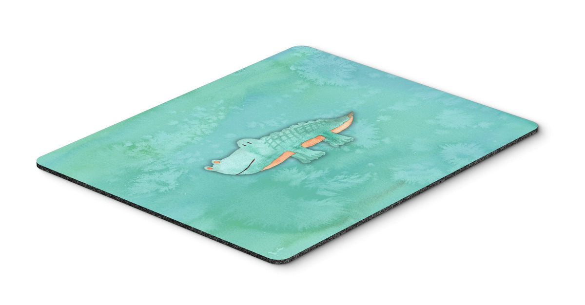 Alligator Watercolor Mouse Pad, Hot Pad or Trivet BB7385MP by Caroline&#39;s Treasures