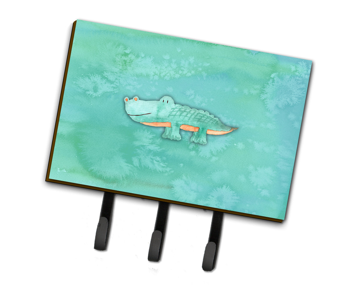 Alligator Watercolor Leash or Key Holder BB7385TH68  the-store.com.