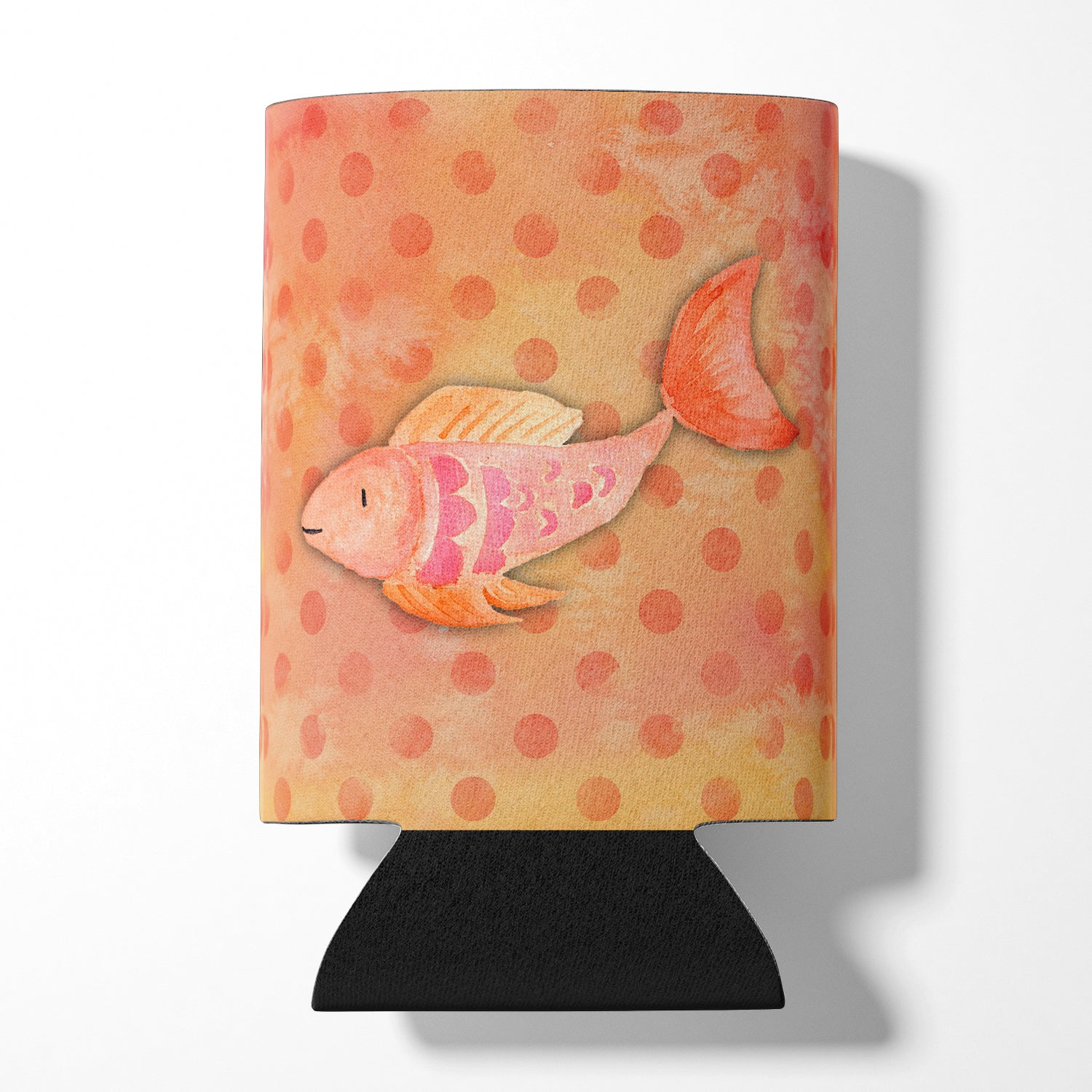 Orange Fish Watercolor Can or Bottle Hugger BB7387CC  the-store.com.