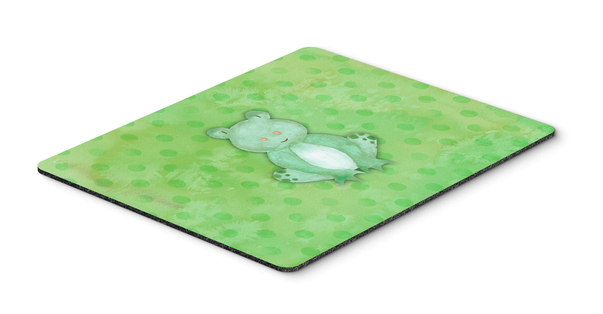 Polkadot Frog Watercolor Mouse Pad, Hot Pad or Trivet BB7388MP by Caroline&#39;s Treasures