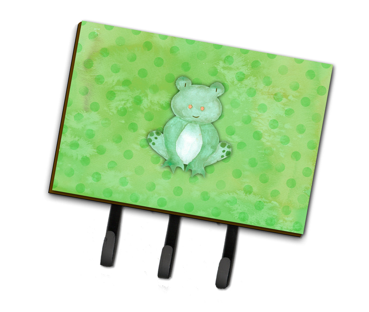 Polkadot Frog Watercolor Leash or Key Holder BB7388TH68