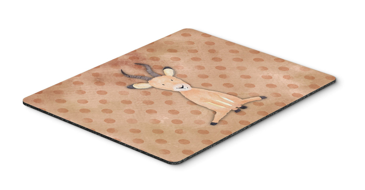 Polkadot Antelope Watercolor Mouse Pad, Hot Pad or Trivet BB7391MP by Caroline&#39;s Treasures