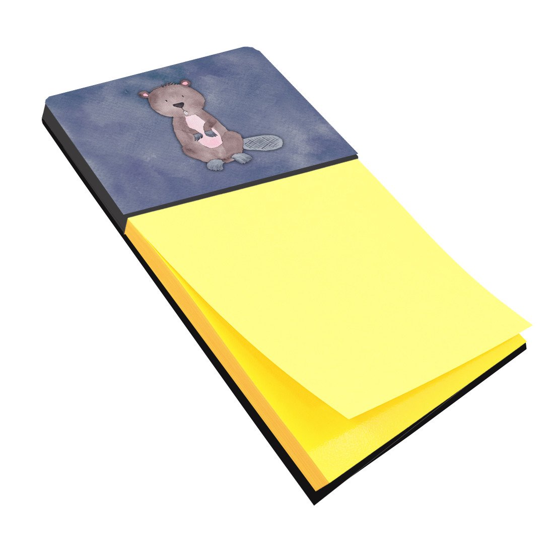 Beaver Watercolor Sticky Note Holder BB7392SN by Caroline&#39;s Treasures