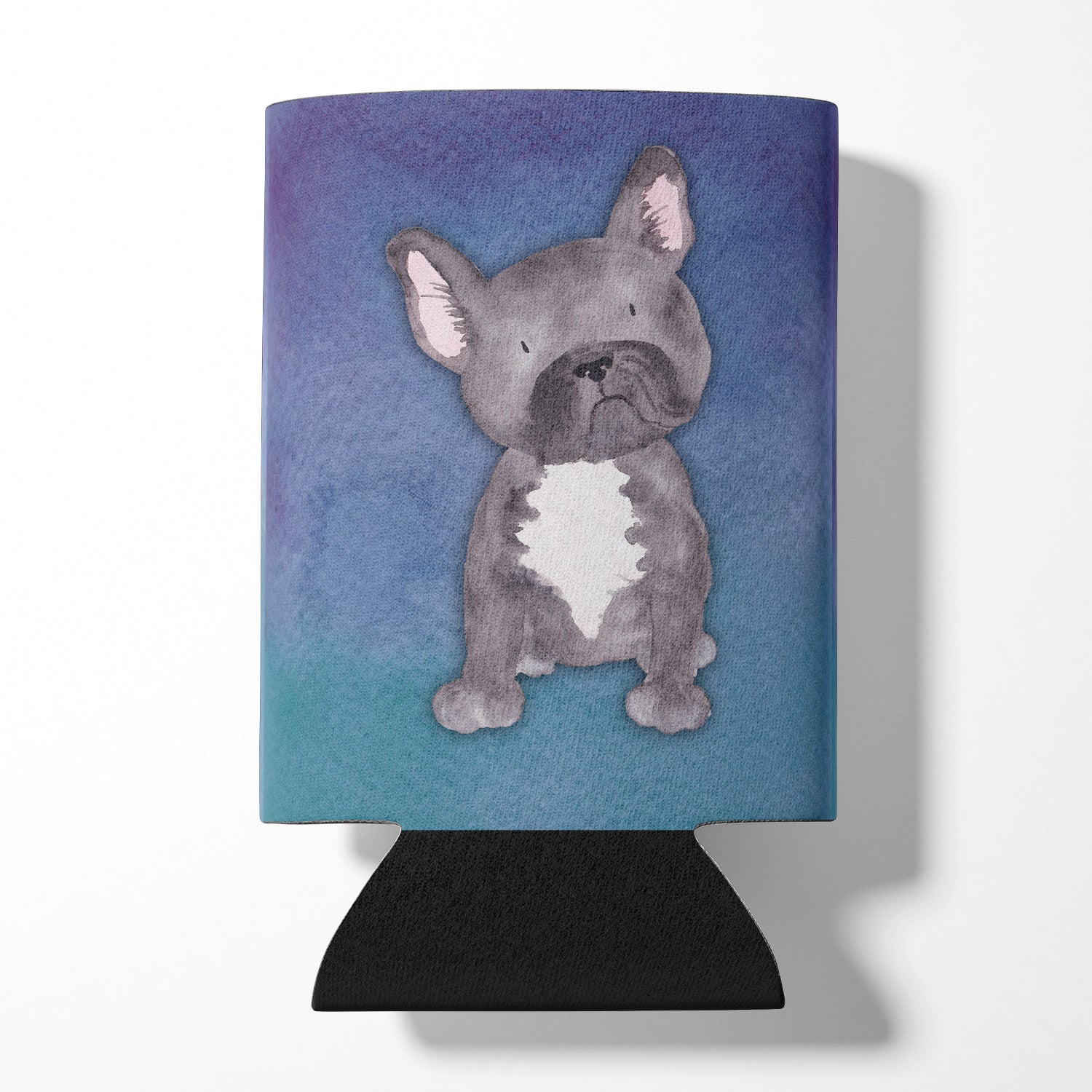 French Bulldog Watercolor Can or Bottle Hugger BB7395CC  the-store.com.