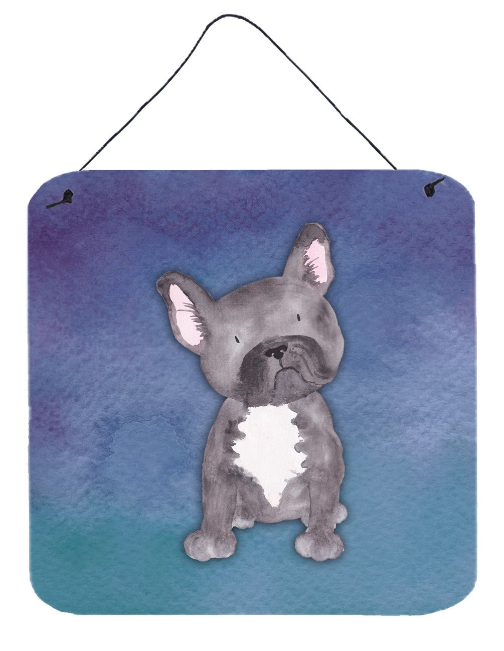 French Bulldog Watercolor Wall or Door Hanging Prints BB7395DS66 by Caroline&#39;s Treasures