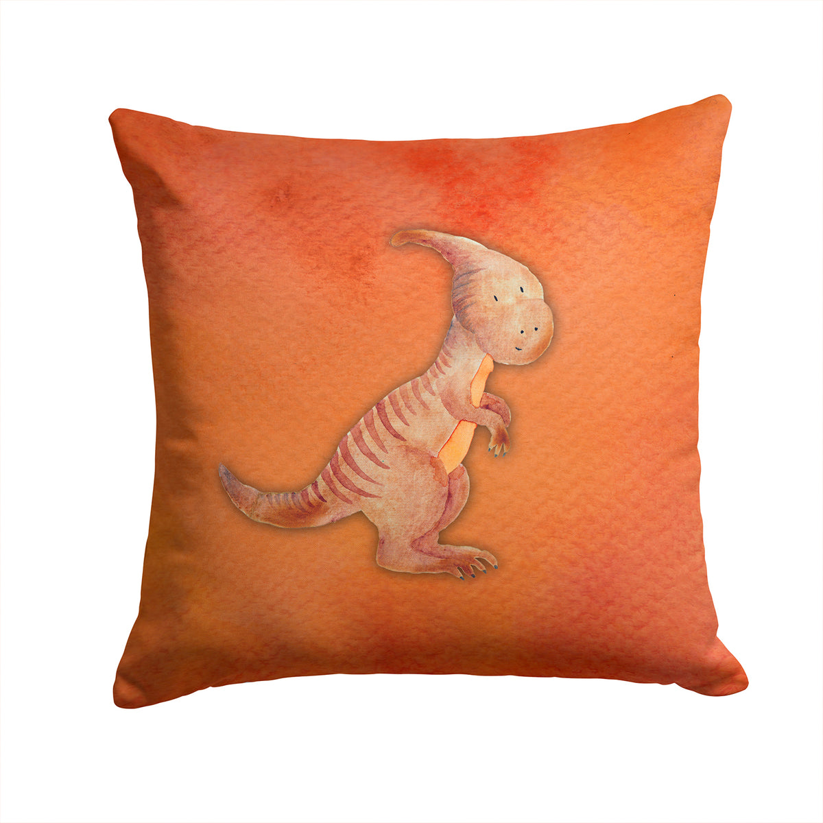 Parasaurolophus Watercolor Fabric Decorative Pillow BB7400PW1414 - the-store.com