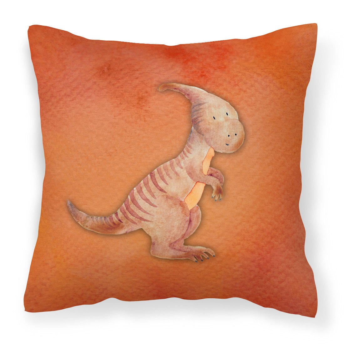 Parasaurolophus Watercolor Fabric Decorative Pillow BB7400PW1818 by Caroline&#39;s Treasures