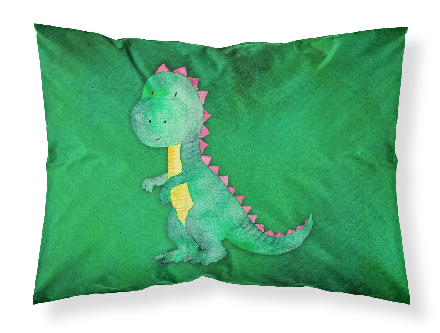 Tyrannosaurus Rex Watercolor Fabric Standard Pillowcase BB7401PILLOWCASE by Caroline's Treasures