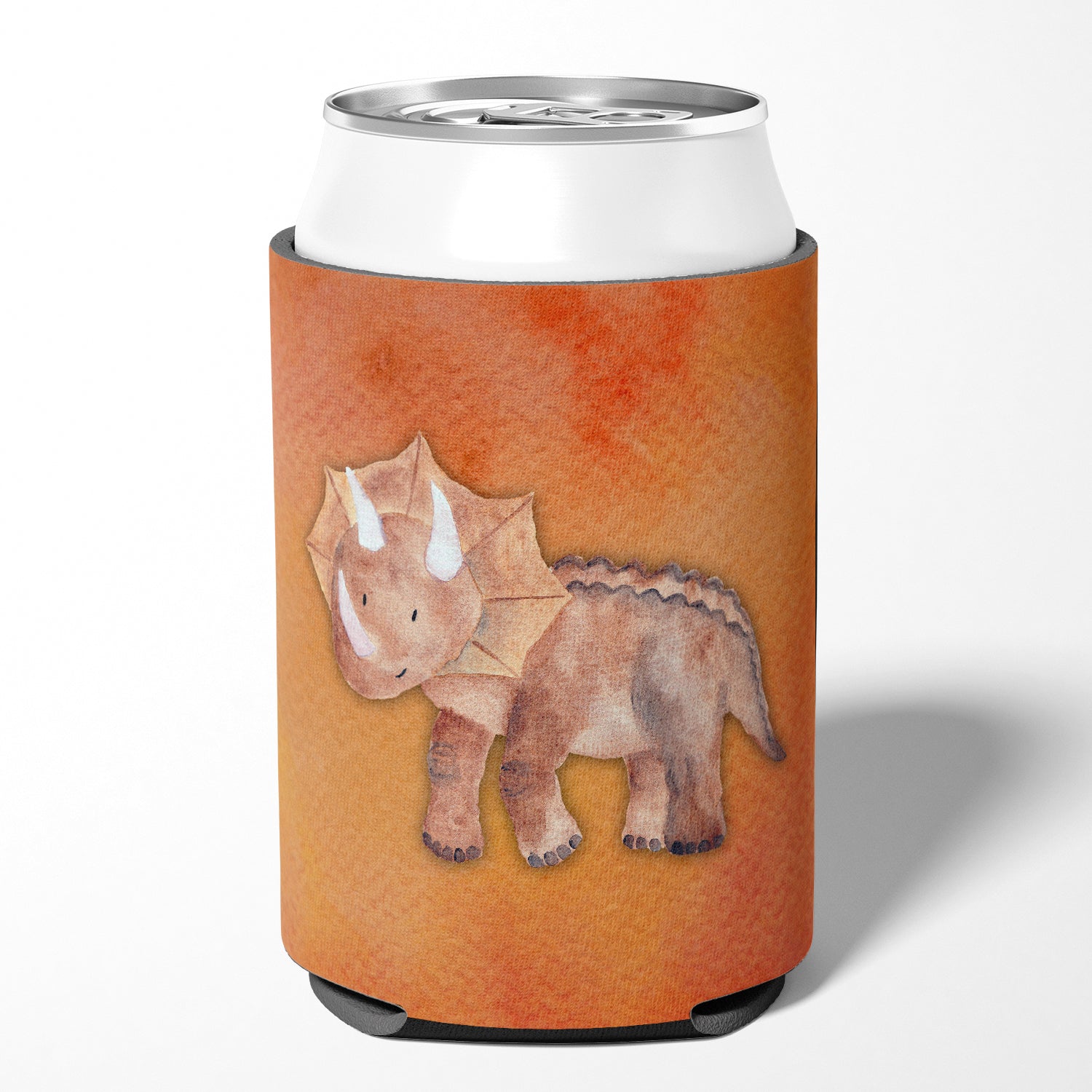 Triceratops Watercolor Can or Bottle Hugger BB7403CC  the-store.com.
