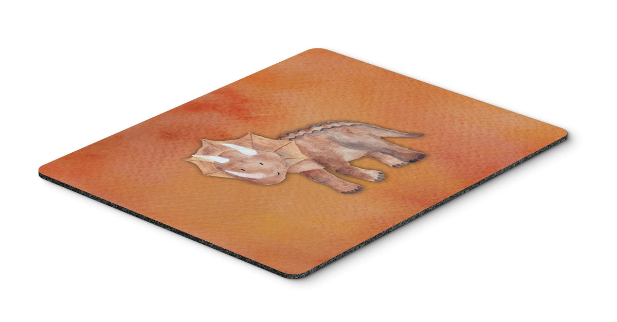Triceratops Watercolor Mouse Pad, Hot Pad or Trivet BB7403MP by Caroline&#39;s Treasures