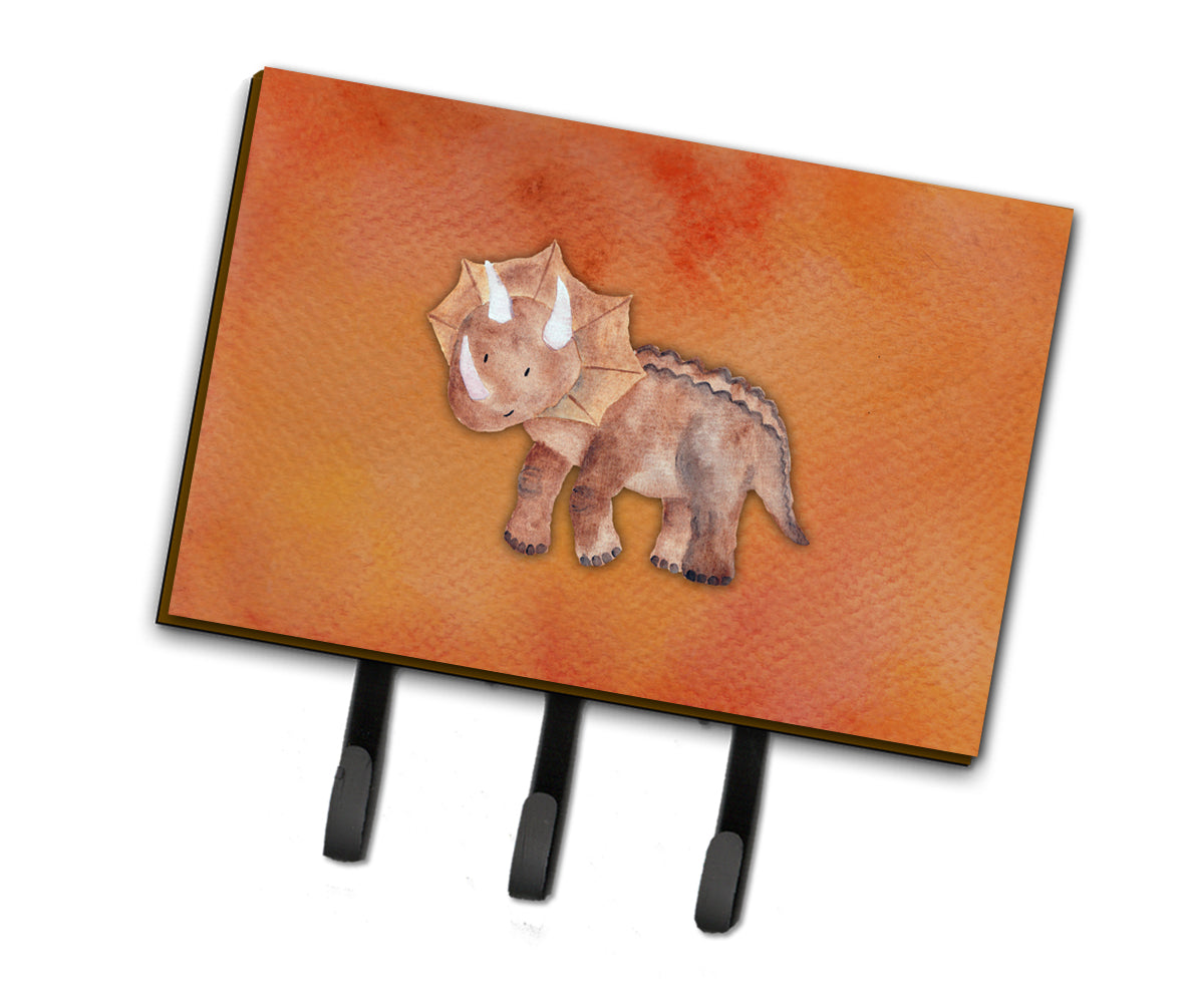Triceratops Watercolor Leash or Key Holder BB7403TH68