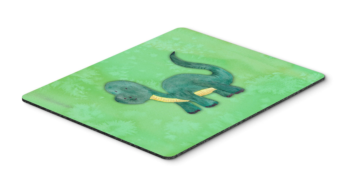 Brontosaurus Watercolor Mouse Pad, Hot Pad or Trivet BB7404MP by Caroline&#39;s Treasures