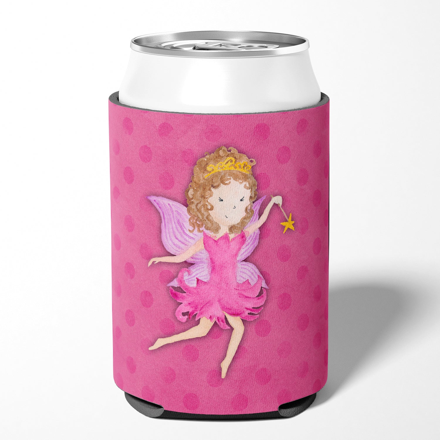 Fairy Princess Watercolor Can or Bottle Hugger BB7406CC  the-store.com.