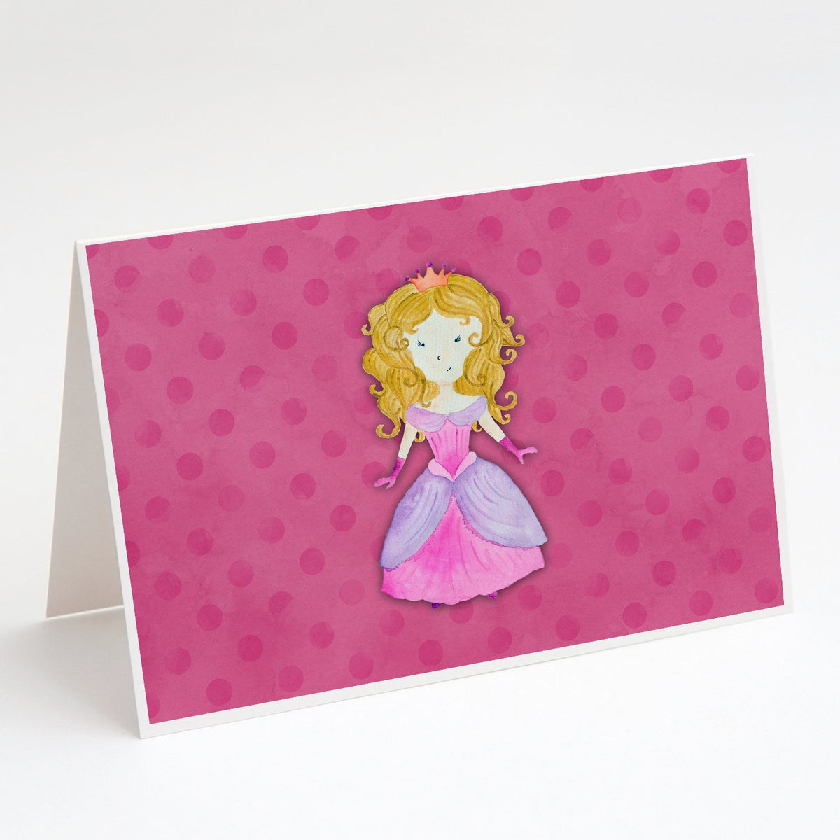 Buy this Princess Watercolor Greeting Cards and Envelopes Pack of 8