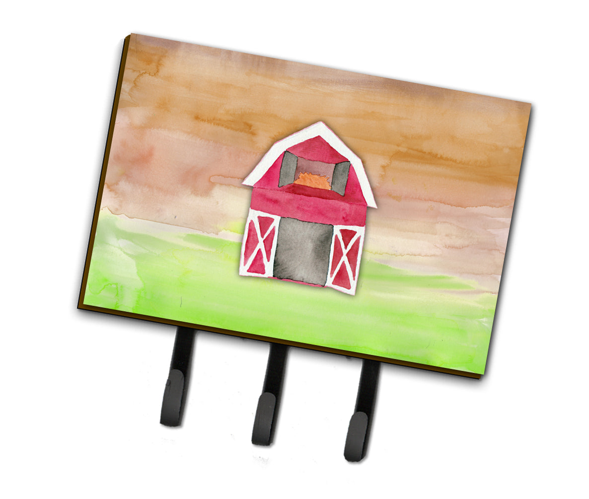 Barn Watercolor Leash or Key Holder BB7409TH68