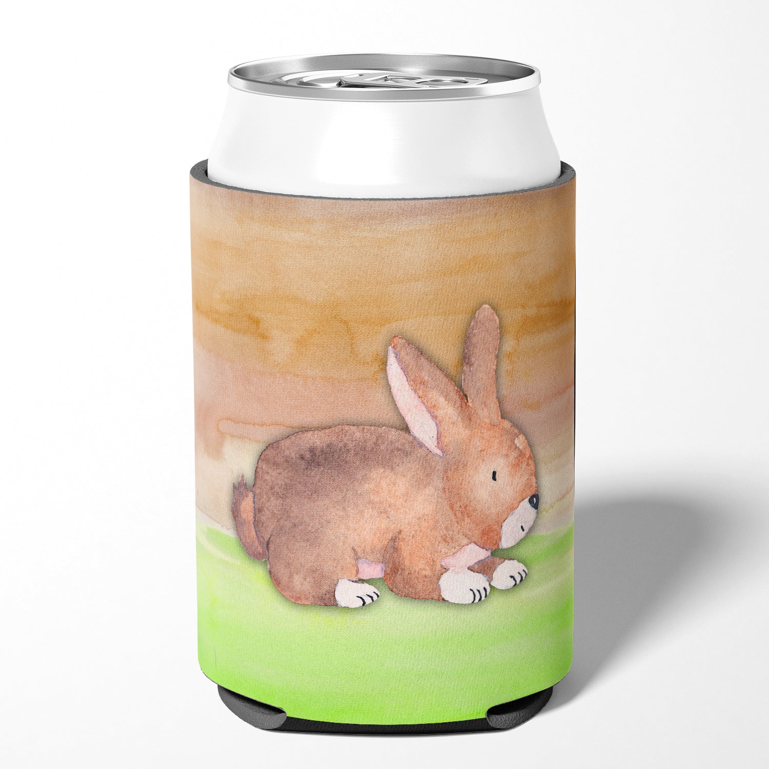 Rabbit Watercolor Can or Bottle Hugger BB7410CC  the-store.com.