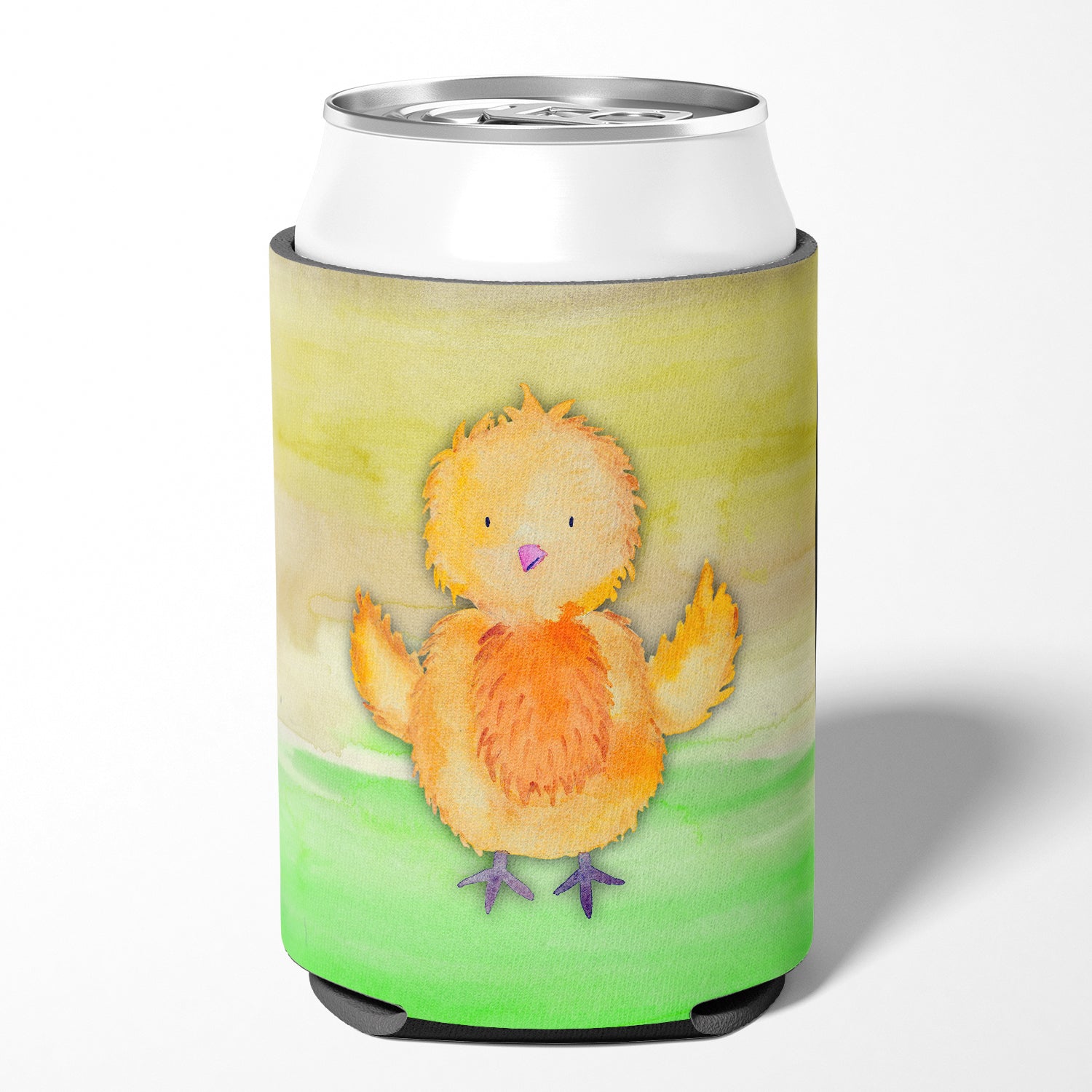 Chicken Watercolor Can or Bottle Hugger BB7411CC  the-store.com.