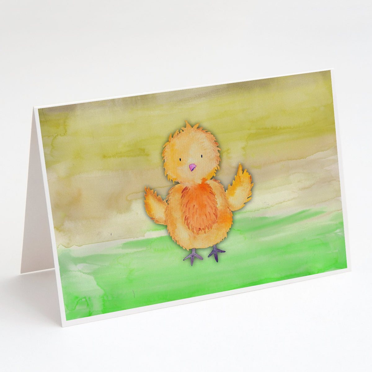 Buy this Chicken Watercolor Greeting Cards and Envelopes Pack of 8