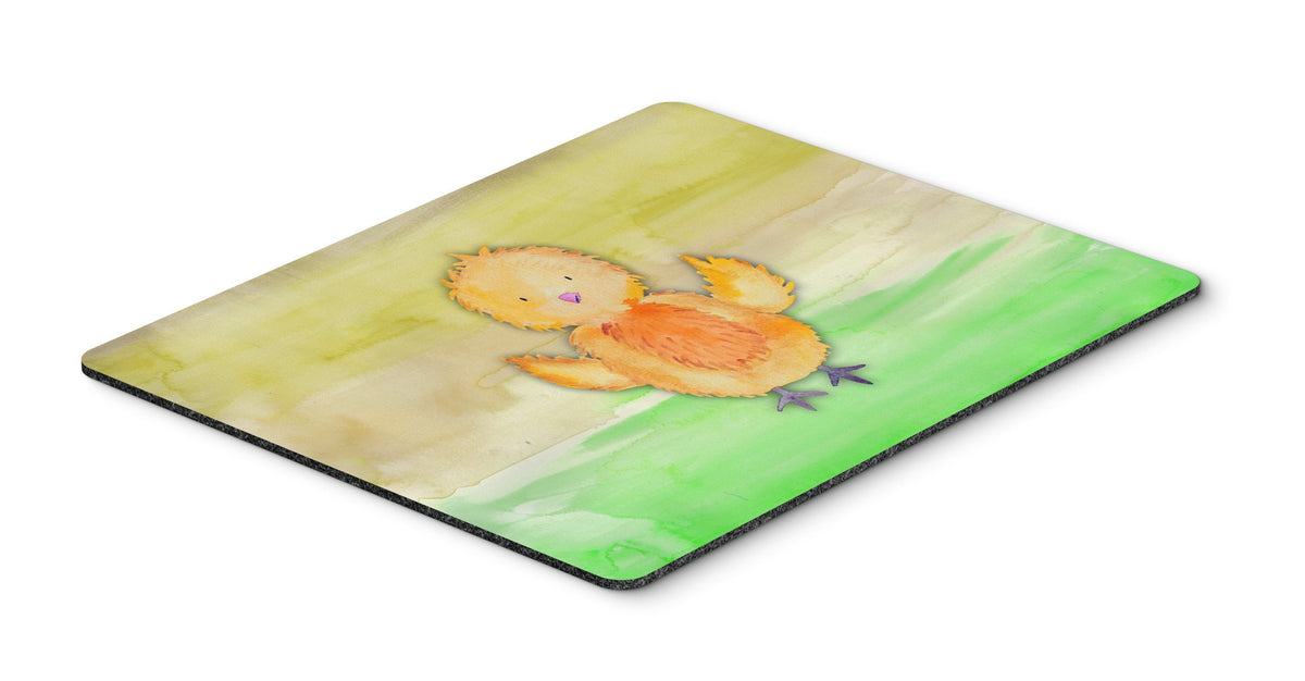 Chicken Watercolor Mouse Pad, Hot Pad or Trivet BB7411MP by Caroline&#39;s Treasures