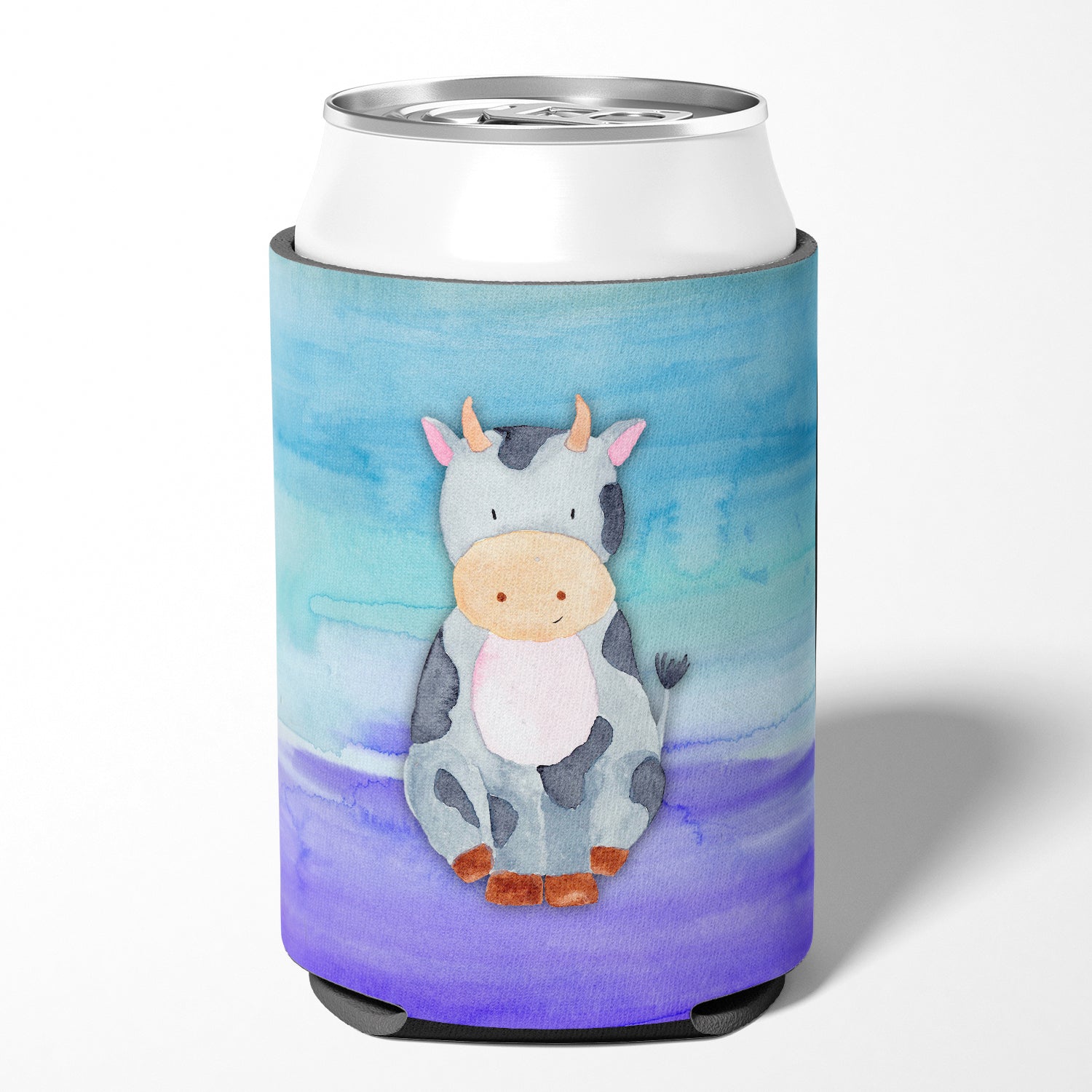 Cow Watercolor Can or Bottle Hugger BB7412CC