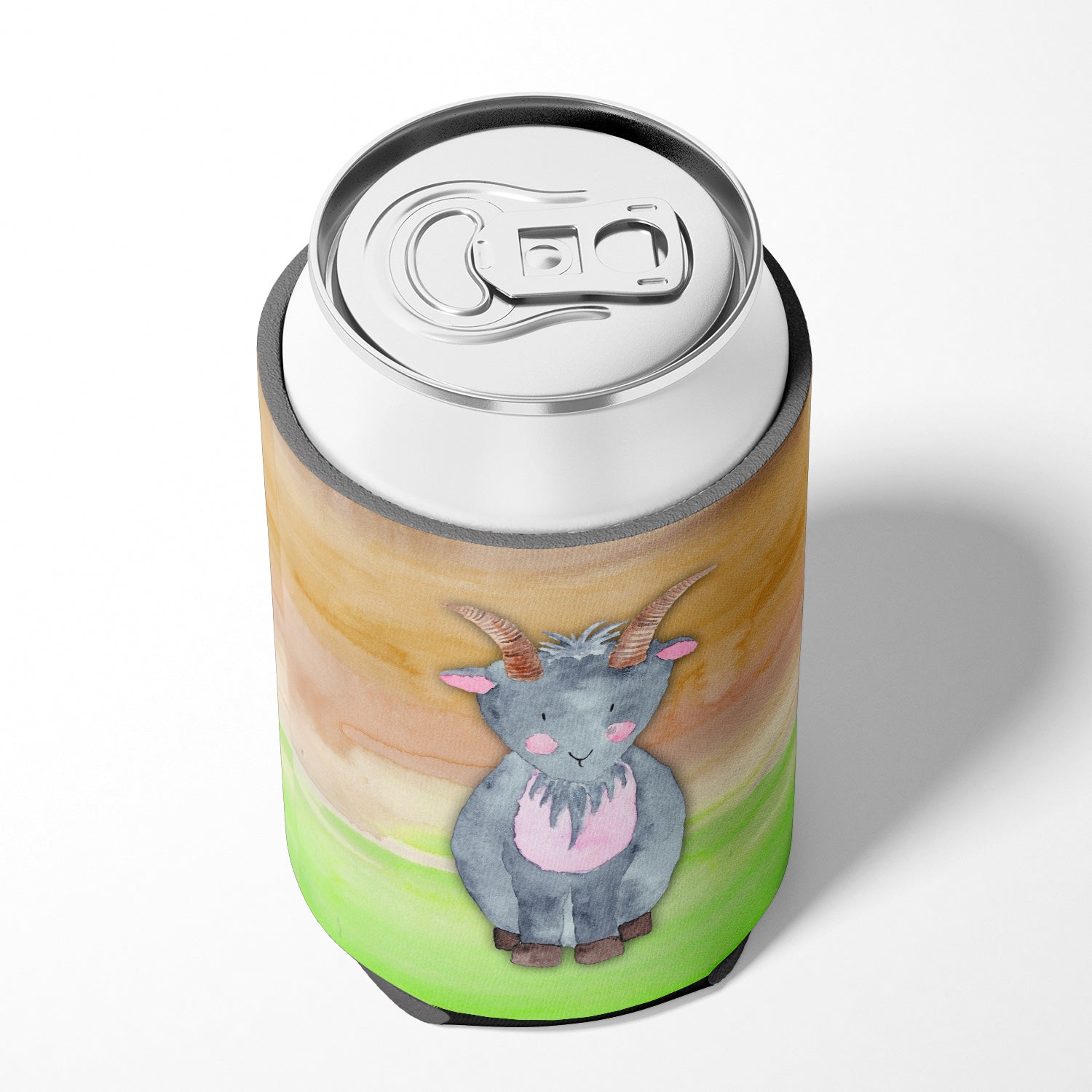 Goat Watercolor Can or Bottle Hugger BB7413CC