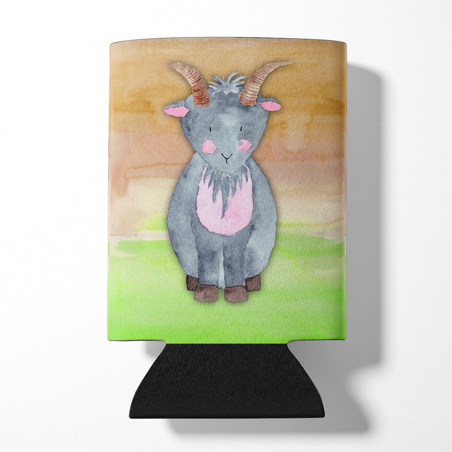 Goat Watercolor Can or Bottle Hugger BB7413CC