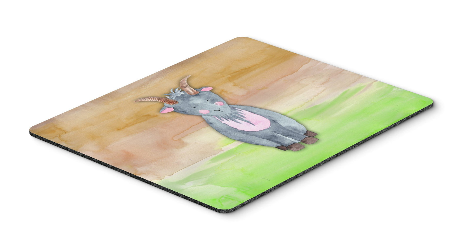Goat Watercolor Mouse Pad, Hot Pad or Trivet BB7413MP by Caroline's Treasures