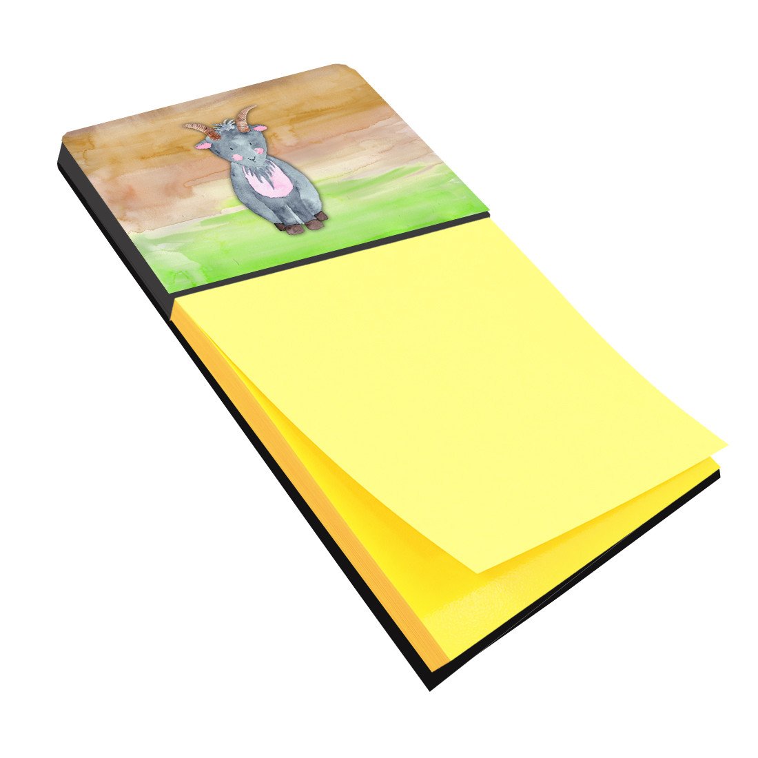 Goat Watercolor Sticky Note Holder BB7413SN by Caroline&#39;s Treasures