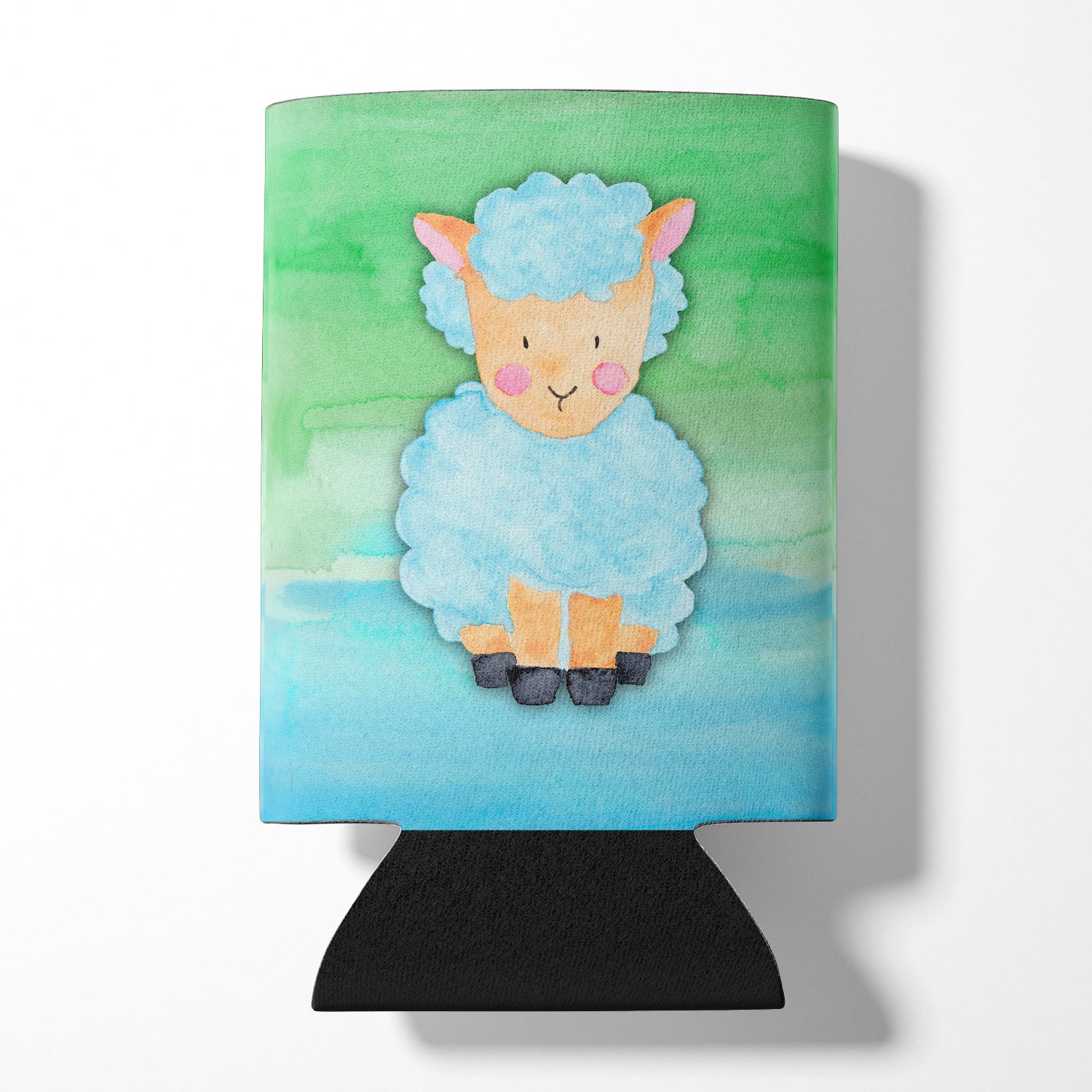 Sheep Lamb Watercolor Can or Bottle Hugger BB7414CC  the-store.com.