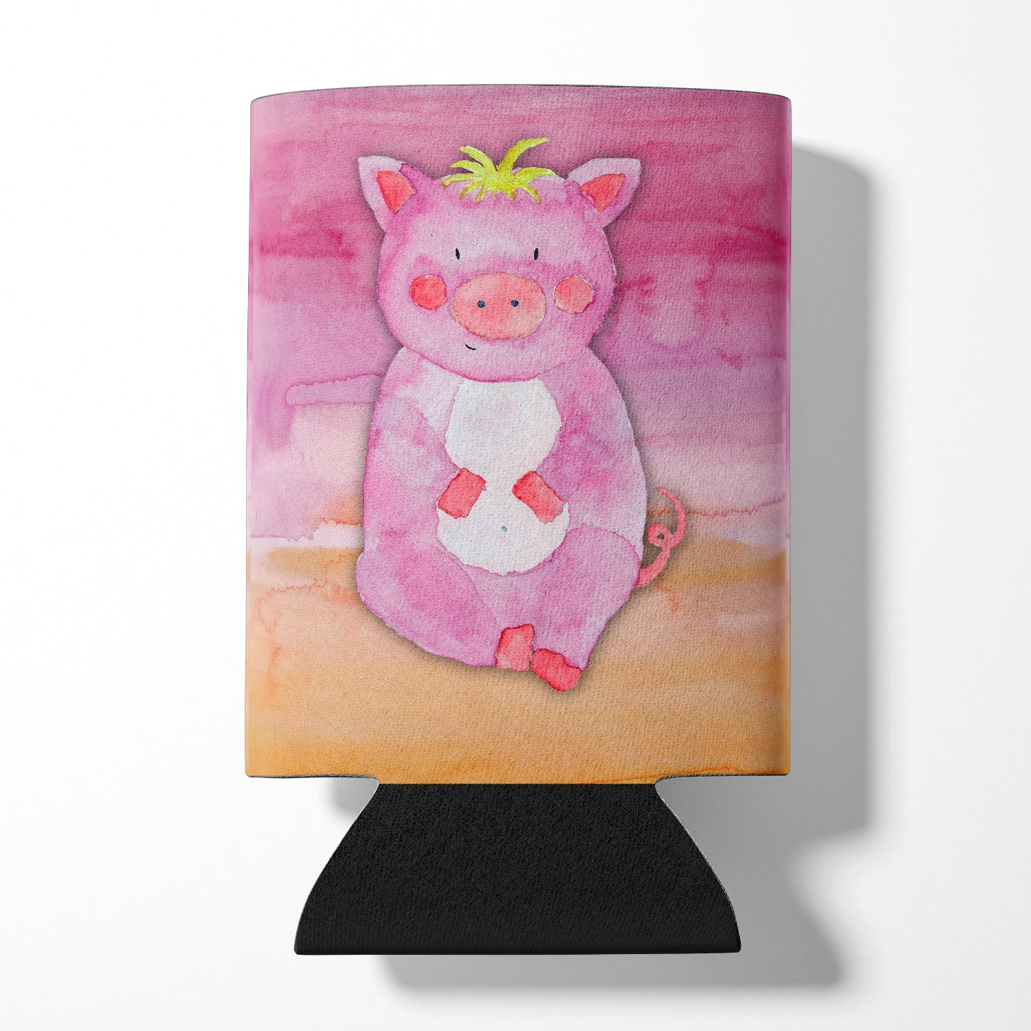 Pig Watercolor Can or Bottle Hugger BB7416CC