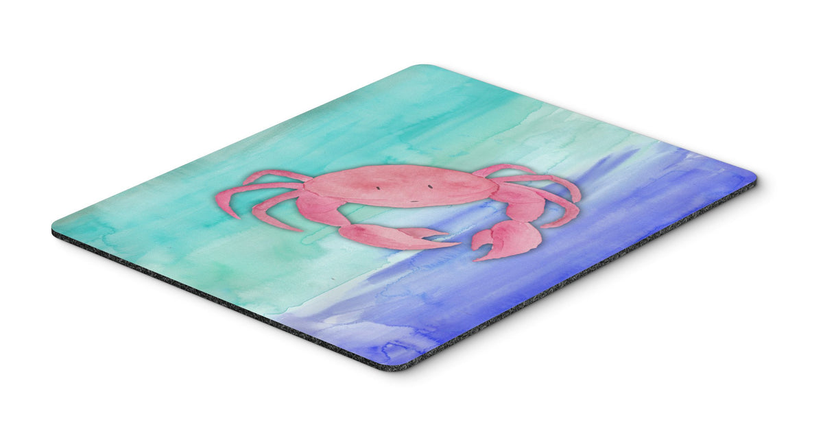 Crab Watercolor Mouse Pad, Hot Pad or Trivet BB7420MP by Caroline&#39;s Treasures
