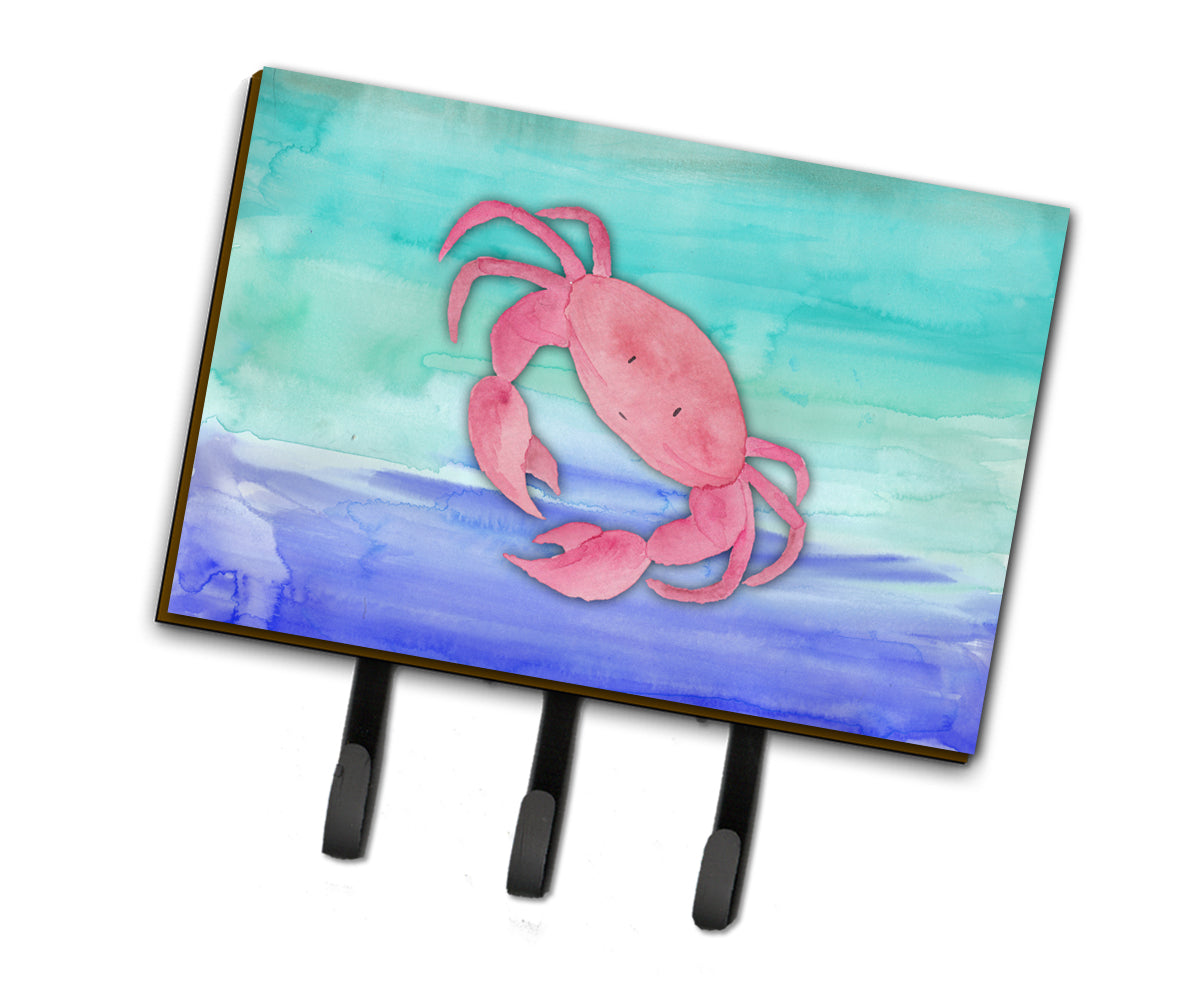 Crab Watercolor Leash or Key Holder BB7420TH68  the-store.com.