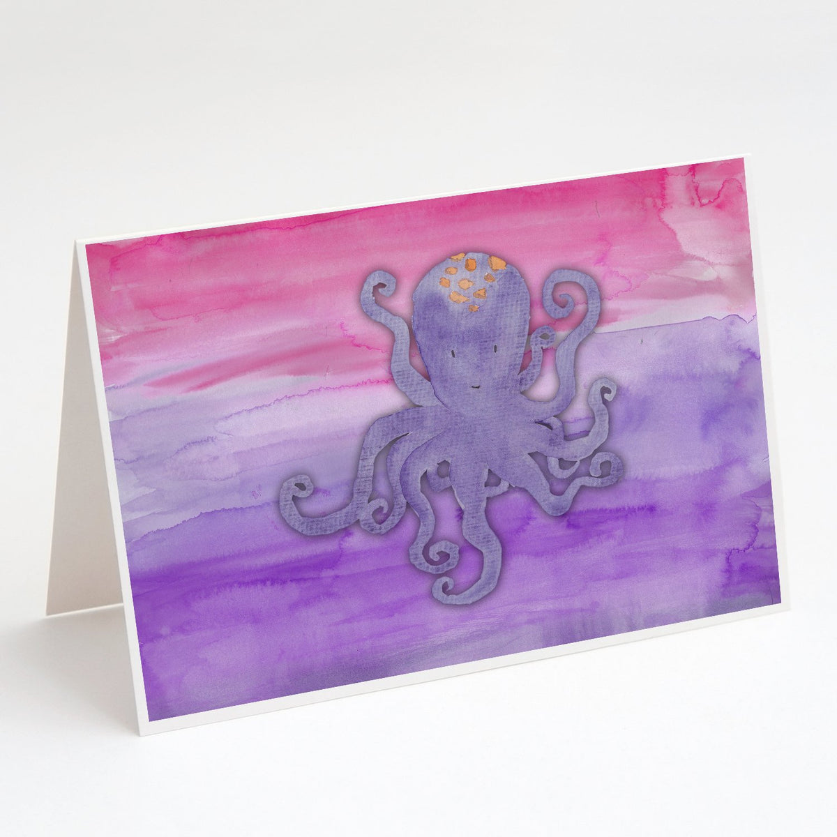 Buy this Octopus Watercolor Greeting Cards and Envelopes Pack of 8