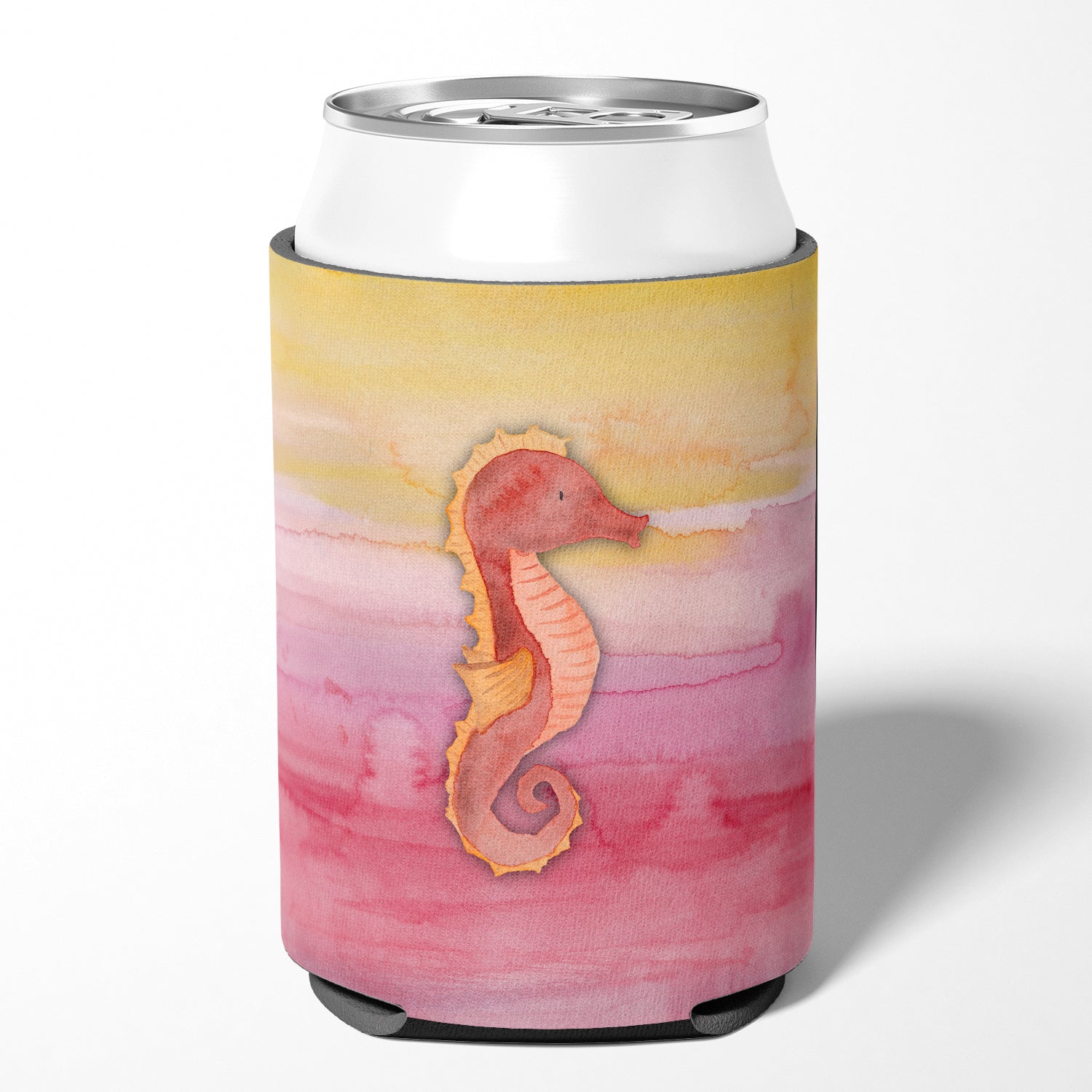 Seahorse Watercolor Can or Bottle Hugger BB7425CC  the-store.com.