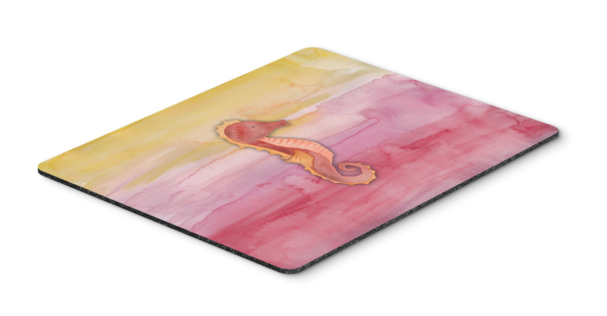 Seahorse Watercolor Mouse Pad, Hot Pad or Trivet BB7425MP by Caroline&#39;s Treasures
