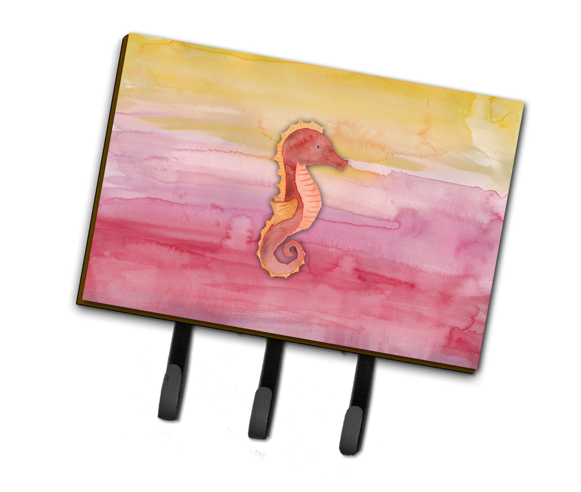 Seahorse Watercolor Leash or Key Holder BB7425TH68