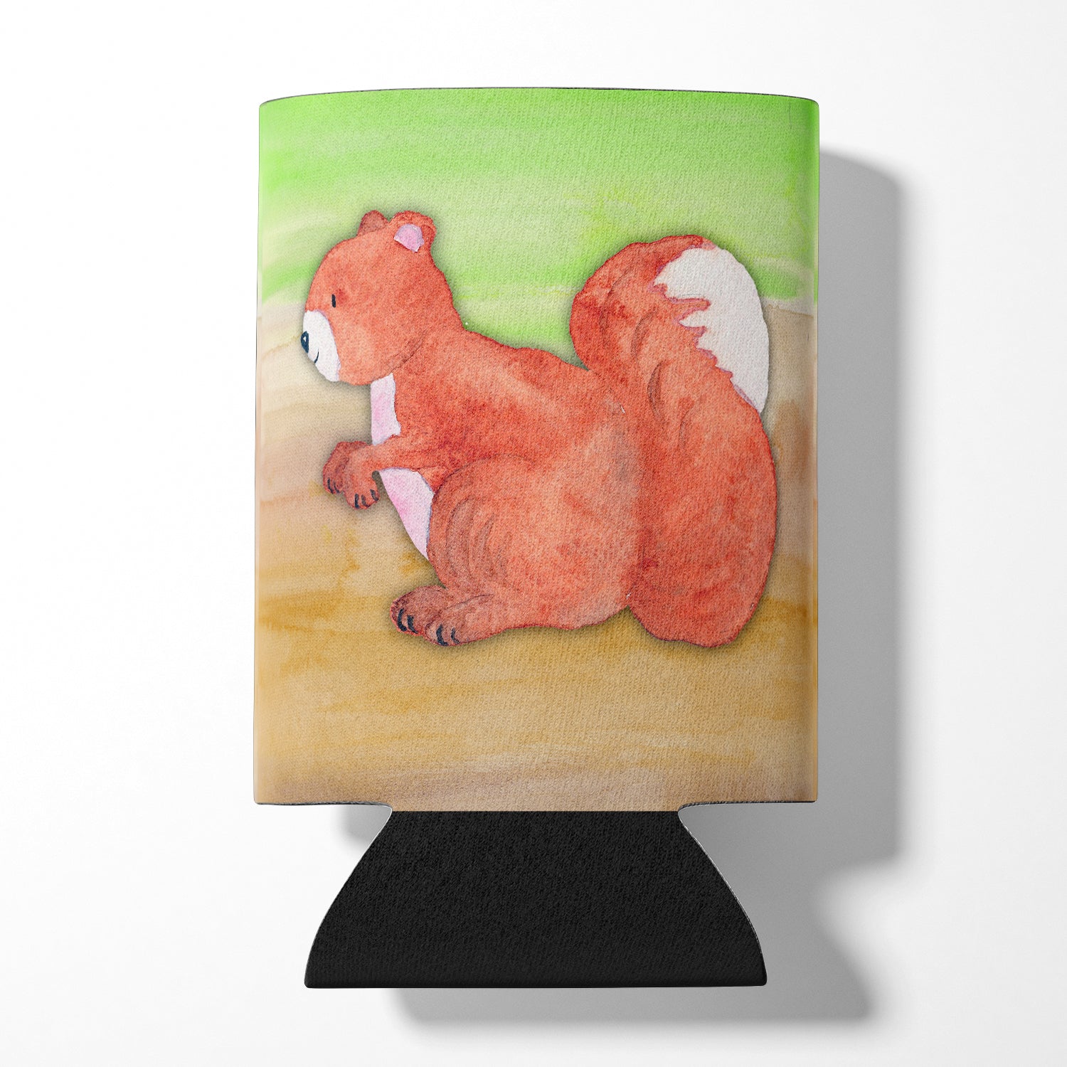 Squirrel Watercolor Can or Bottle Hugger BB7431CC
